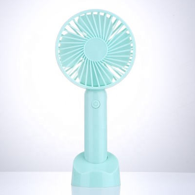 Outdoor Battery Charger Cooling Portable Rechargeable Mini Handheld Fan with 3 Adjustable Speeds & Strong Airflow