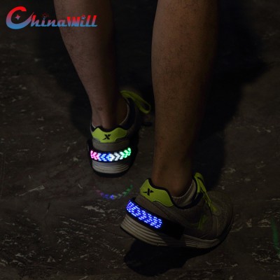 Run Safe LED Shoe Clip, LED Safety Light Clip On, USB Charging, IP67 Waterproof,deal for Night Running, Jogging, Cycling