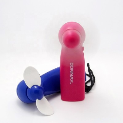 Free Sample Battery Operated Custom Mini Handheld Fan